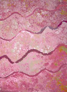 Emily Kame Kngwarreye painting